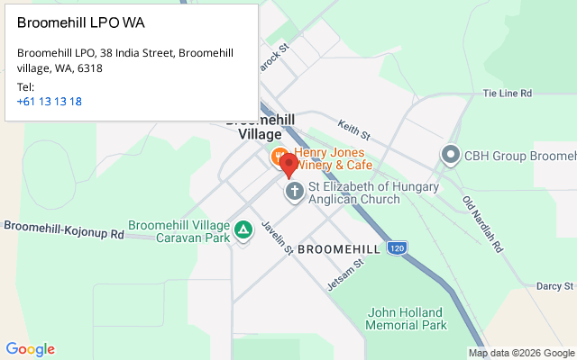 Broomehill LPO WA