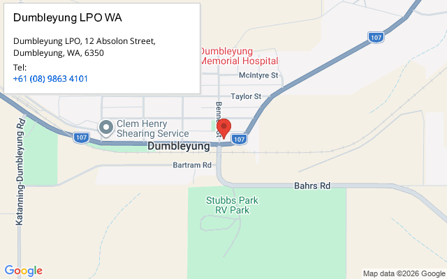 Dumbleyung LPO WA