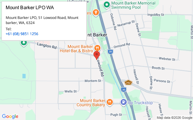 Mount Barker LPO WA