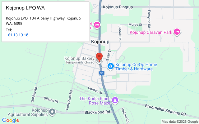 Kojonup LPO WA