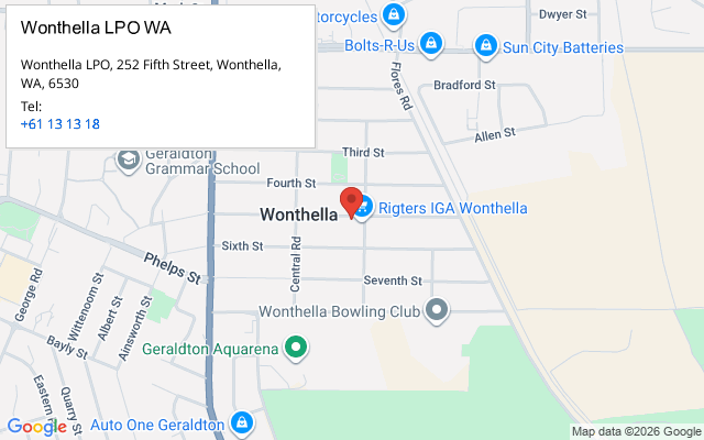 Wonthella LPO WA