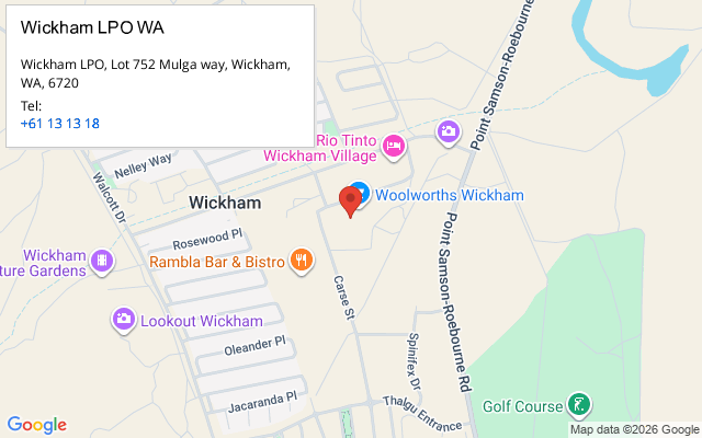 Wickham LPO WA