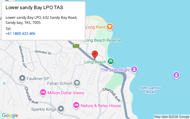 Lower sandy Bay LPO TAS