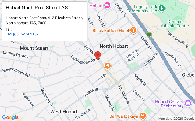 Hobart North Post Shop TAS
