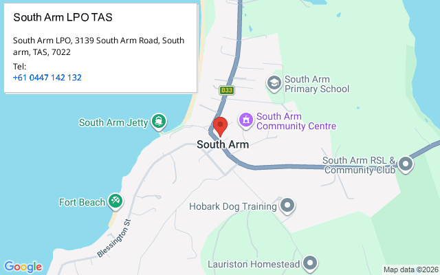 South Arm LPO TAS