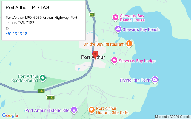 Port Arthur LPO TAS