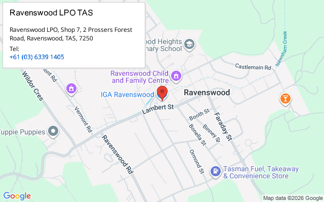 Ravenswood LPO TAS