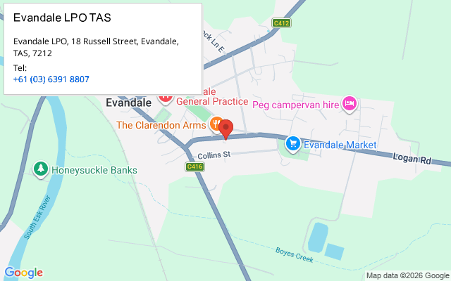 Evandale LPO TAS