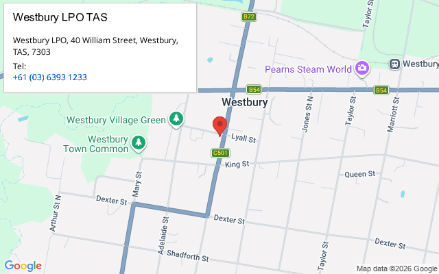 Westbury LPO TAS