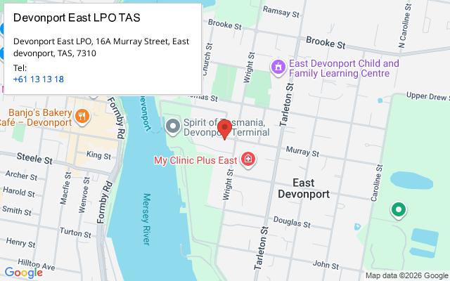 Devonport East LPO TAS