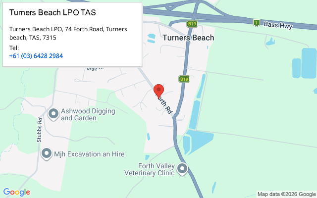 Turners Beach LPO TAS
