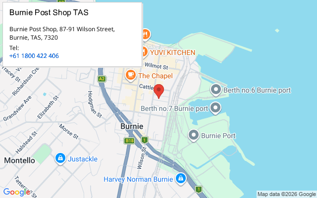 Burnie Post Shop TAS