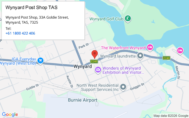 Wynyard Post Shop TAS