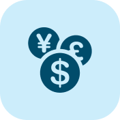 Wide range of currencies