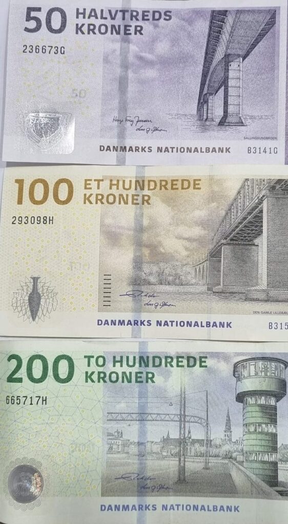 DKK bank note danesh