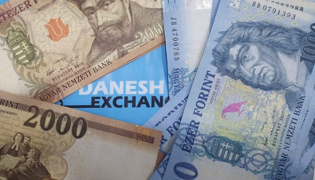Forint HUF bank notes
