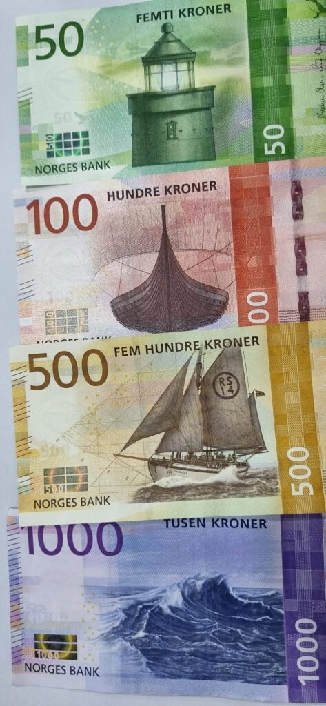 NOK Money exchange