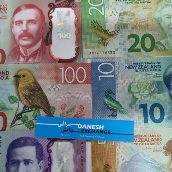 New Zealand banknotes in 100, 20, and 10‑dollar denominations arranged together. New Zealand banknotes in 100, 20, and 10‑dollar denominations arranged together.