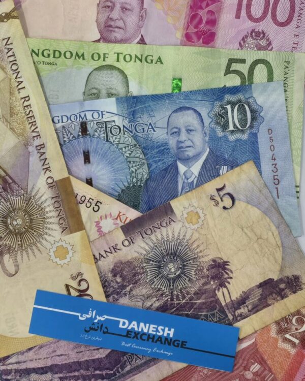 Tonga Paʻanga currency notes featuring 100 to 2 TOP denominations displayed together. Tonga Paʻanga currency notes featuring 100 to 2 TOP denominations displayed together.