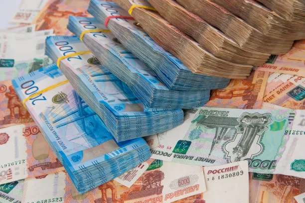 russian-rubles-bills-of-various