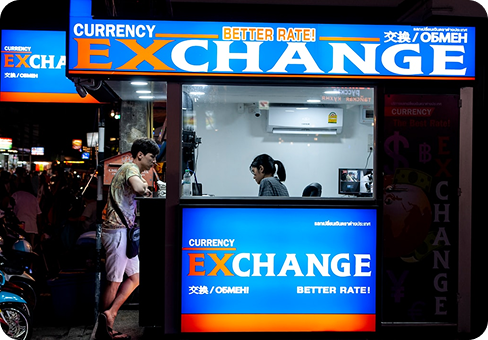 In-Store Currency Exchange In-Store Currency Exchange