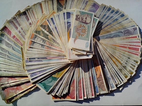 Old and Damaged Banknotes