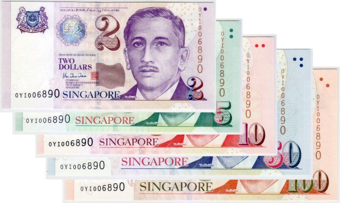 singapore bank notes