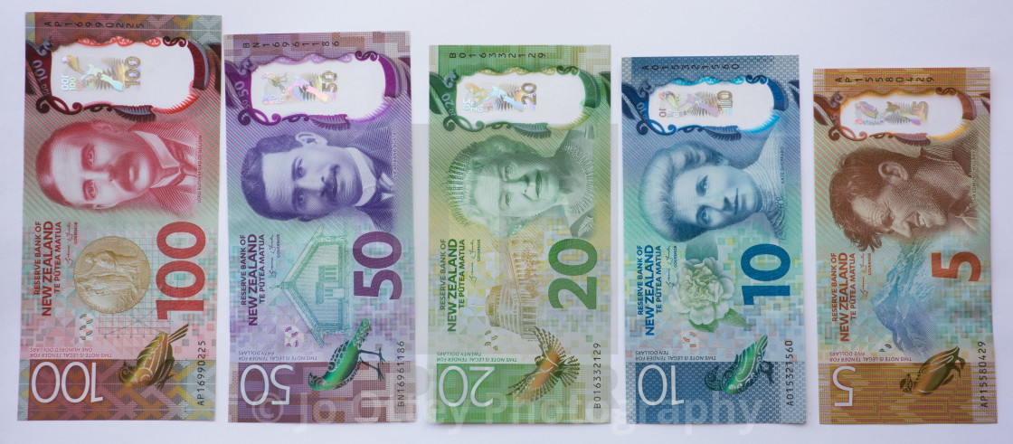NZD bank notes